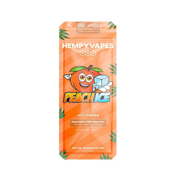 Peach Ice - 1ml Engångsvape - Bild 2
