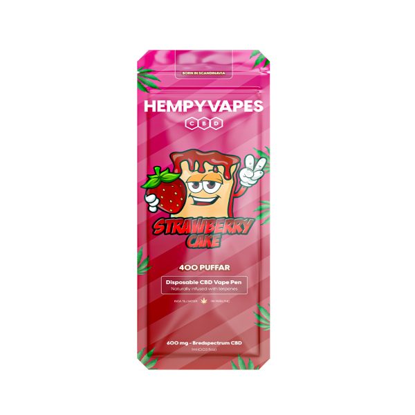 Strawberry Cake - 1ml Engångsvape - Bild 2