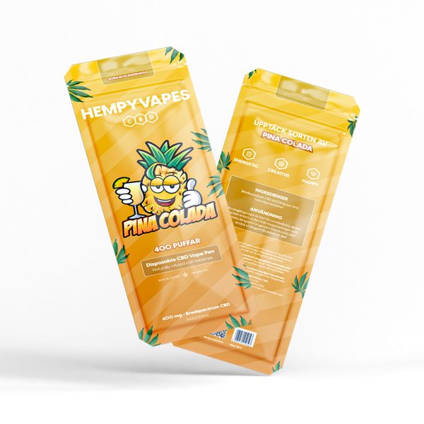 Pina Colada - 1ml Engångsvape - Bild 4