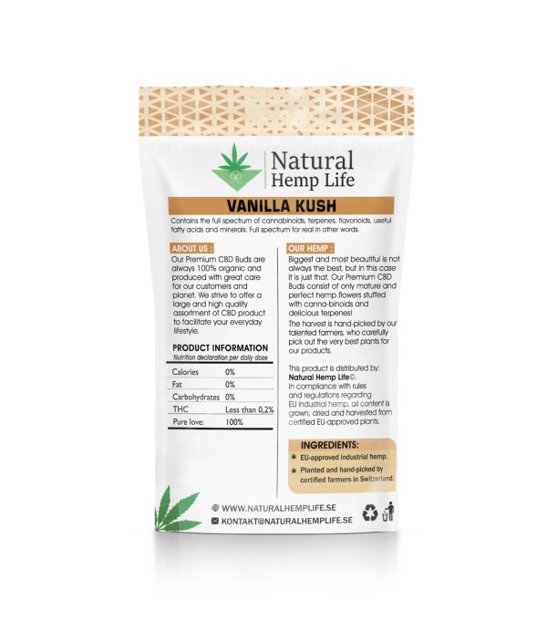Vanilla Kush – Natural Hemp Life - Bild 2