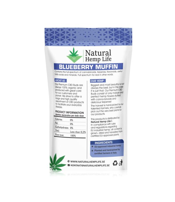 Blueberry Muffin – Natural Hemp Life - Bild 2